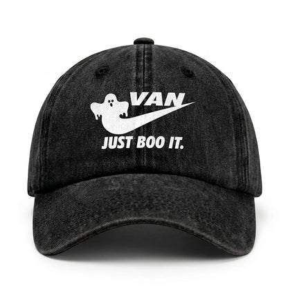 Just Boo It Halloween Washed Cap VAN 13K1 C83PF