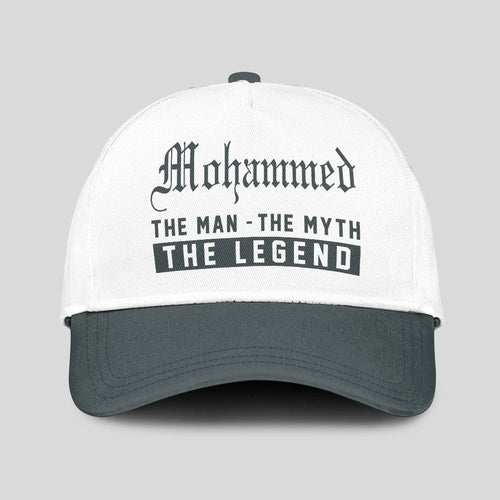 The Man The Myth The Legend Luxury Cap MOHAMMED 13K1 C39PF