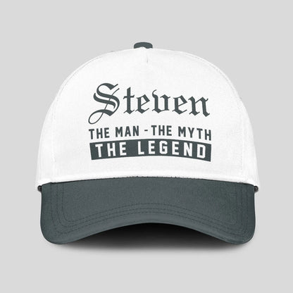 The Man The Myth The Legend Luxury Cap STEVEN 13K1 C39PF