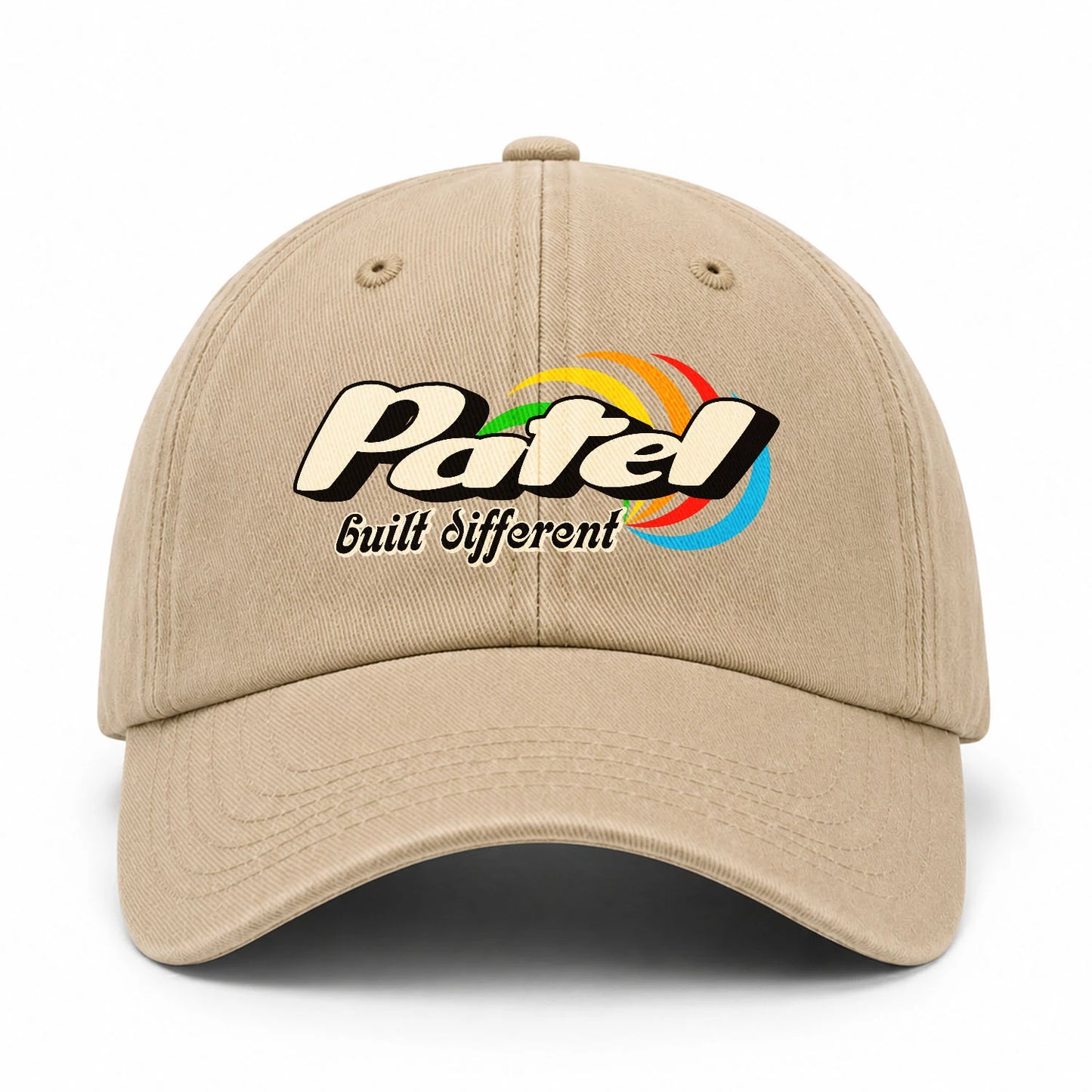 Your Name Built Different Retro Washed Cap PATEL 13K1 C55PF