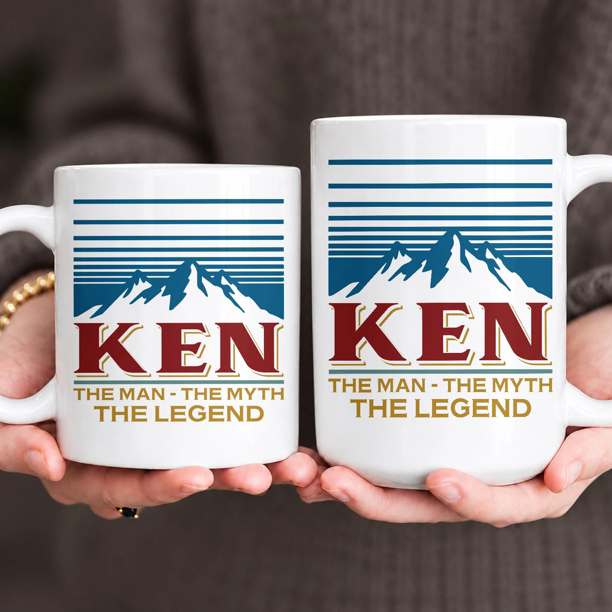 The Man The Myth The Legend Mountain Mug KEN 13K1 MG04