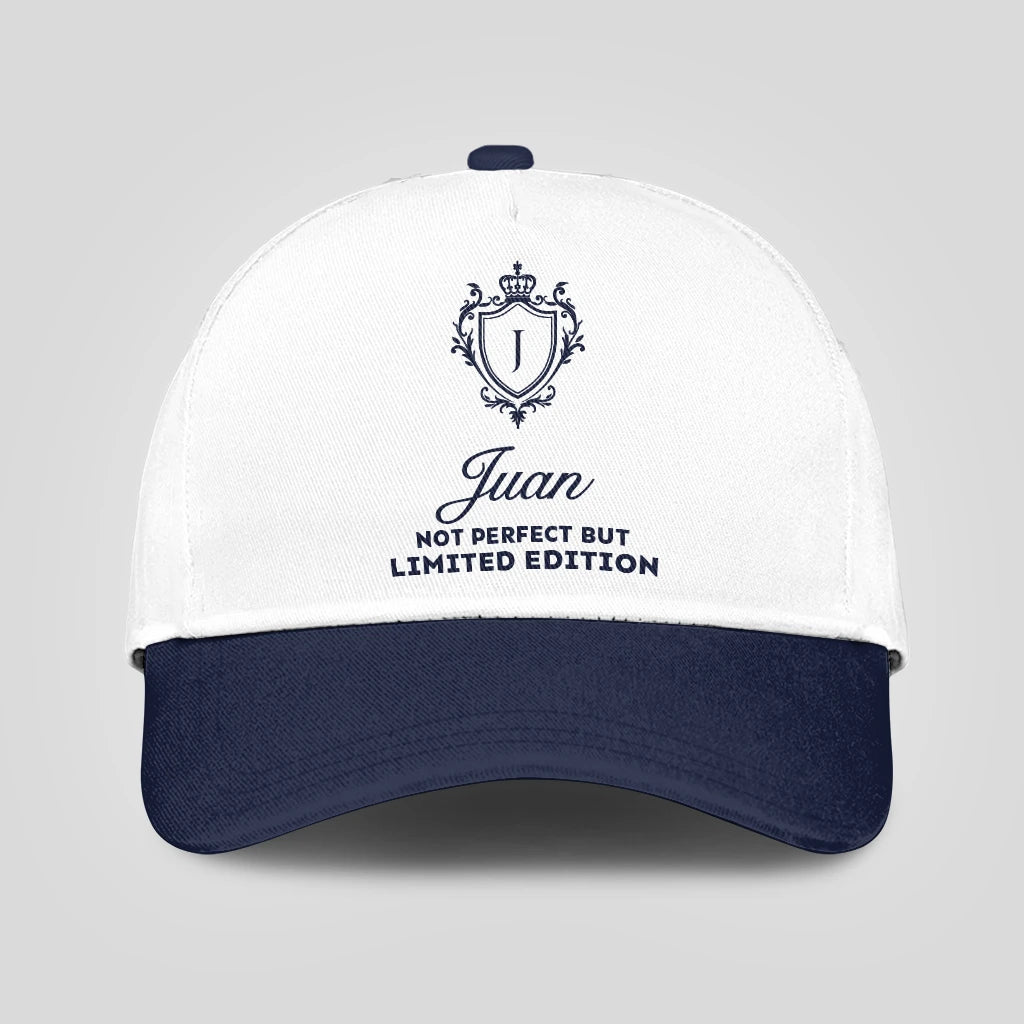 Not Perfect But Limited Edition Blue And White Luxury Cap JUAN 13K1 C151PF