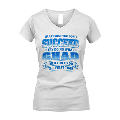 CHAD 13K1-502 If At First You Don't Succeed...