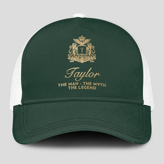 The Man The Myth The Legend Sage Green Mesh Cap TAYLOR 13K1 C192PF