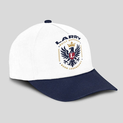 Built Different Born Legendary Elegant Blue And White Cap LARRY 13K1 C76PF
