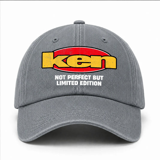 Your Name Not Perfect But Limited Edition Red Logo Washed Cap KEN 13K1 C84PF