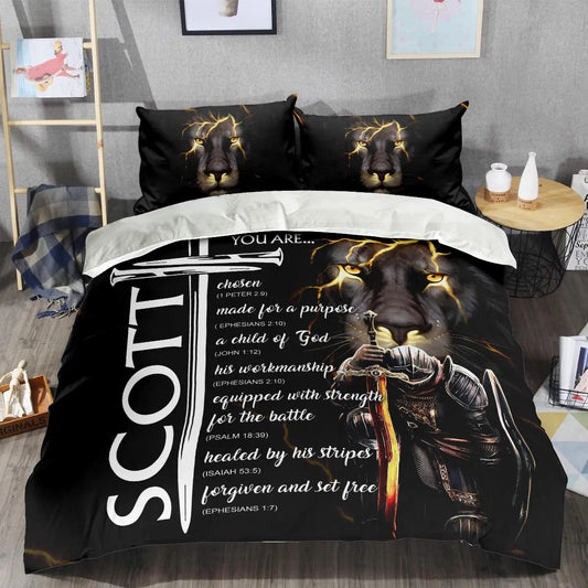 SCOTT Limited Edition Personalized Bedding Set 13K1-BS1
