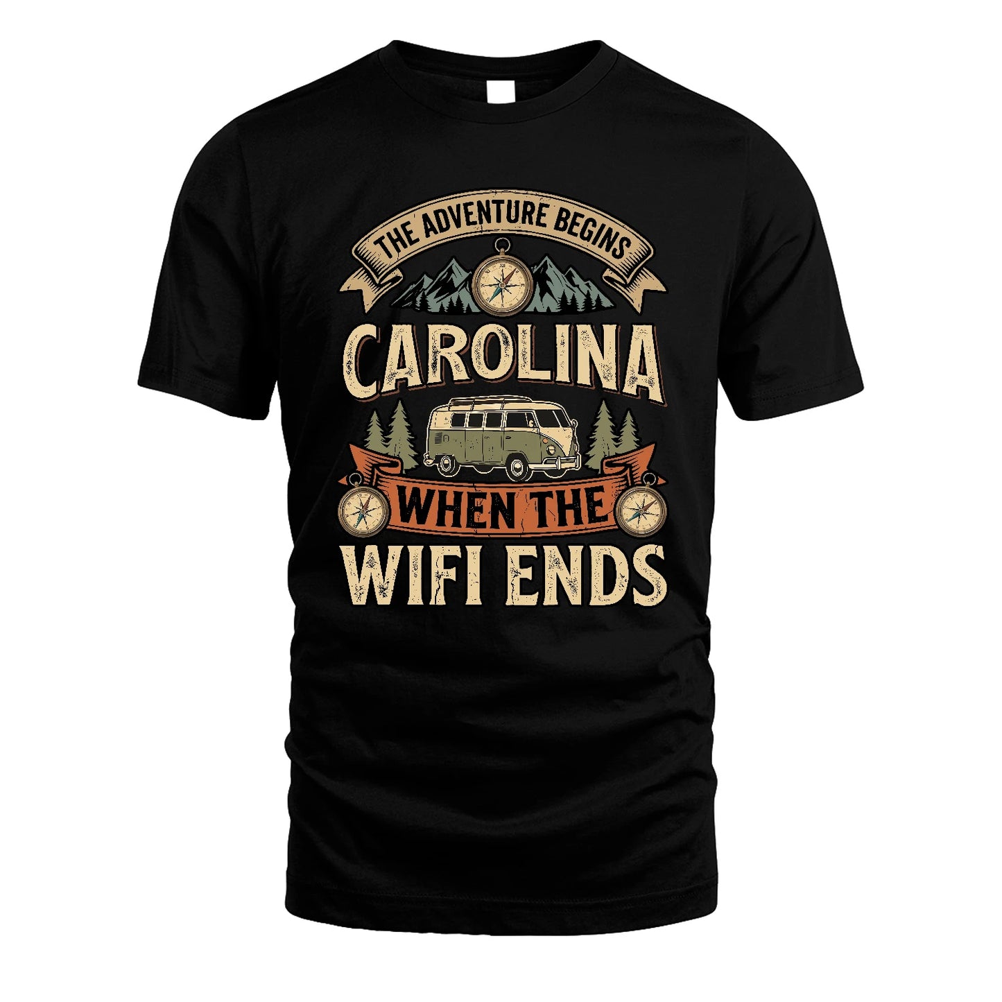CAROLINA 13K1-547 The Adventure Begins Name When The Wifi Ends