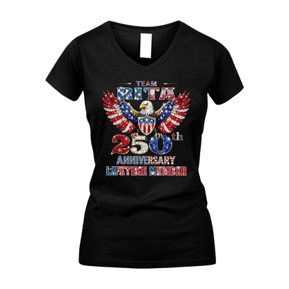 RITA 13K1-523 Personalized "Team...Lifetime Member" America 250 Design