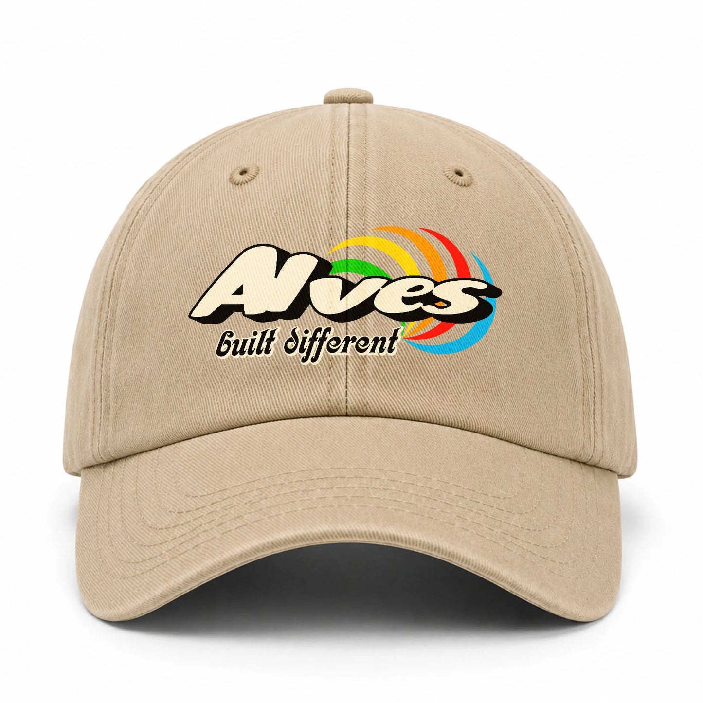 Your Name Built Different Retro Washed Cap ALVES 13K1 C55PF