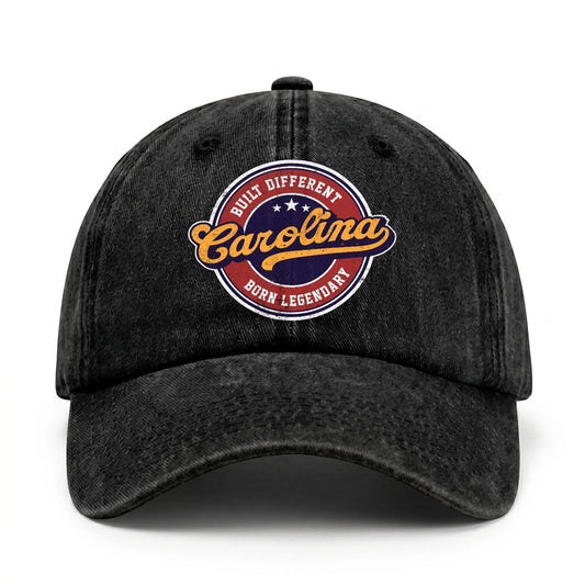 Built Different Born Legendary Logo Washed Cap CAROLINA 13K1 C65PF