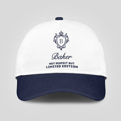Not Perfect But Limited Edition Blue And White Luxury Cap BAKER 13K1 C151PF