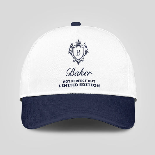 Not Perfect But Limited Edition Blue And White Luxury Cap BAKER 13K1 C151PF
