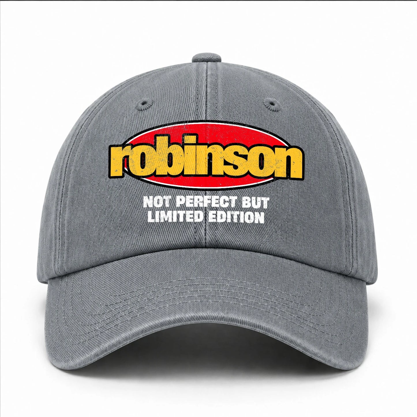 Your Name Not Perfect But Limited Edition Red Logo Washed Cap ROBINSON 13K1 C84PF