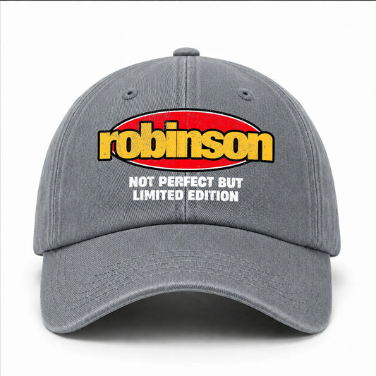 Your Name Not Perfect But Limited Edition Red Logo Washed Cap ROBINSON 13K1 C84PF