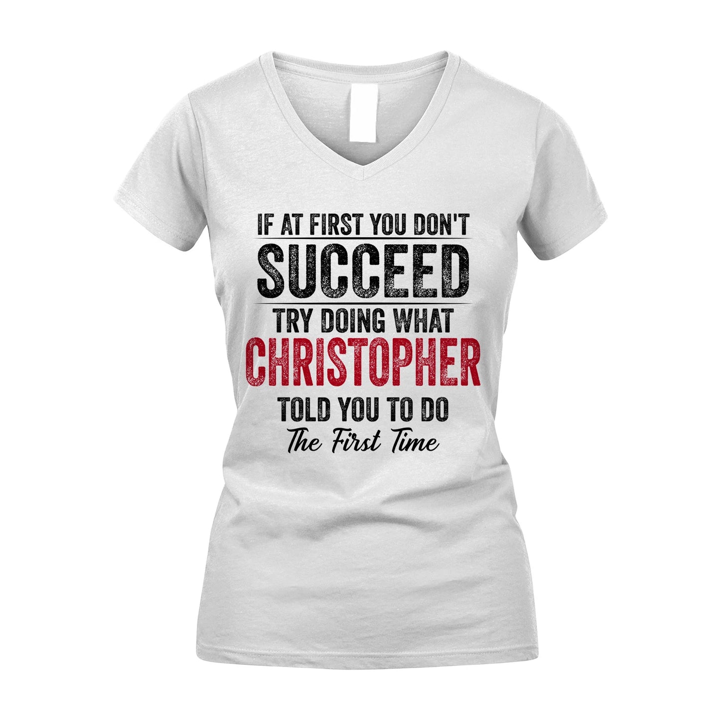 CHRISTOPHER 13K1-357 If At First You Don't Succeed...
