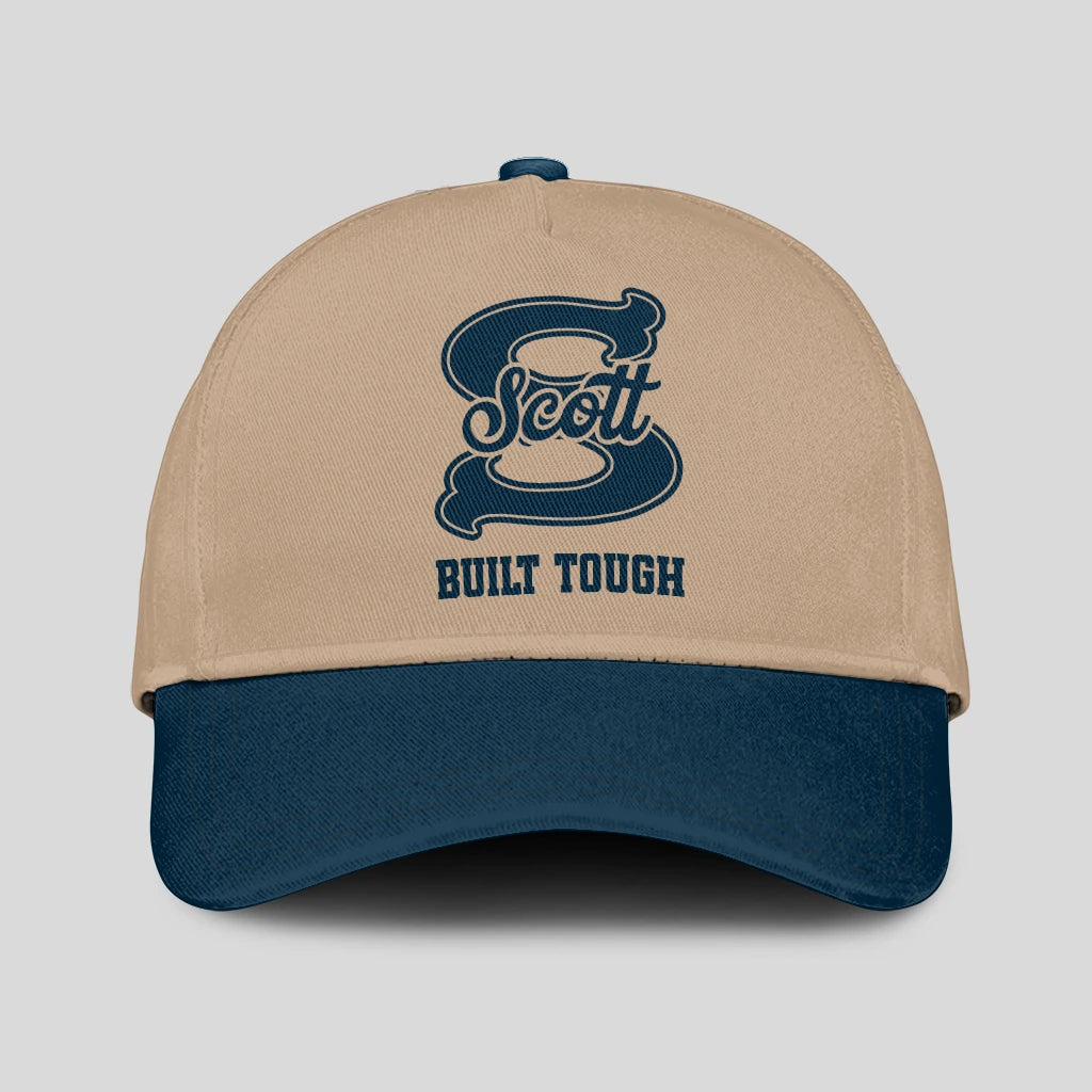 Built Tough Sage Green And Beige Baseball Cap SCOTT 13K1 C102PF