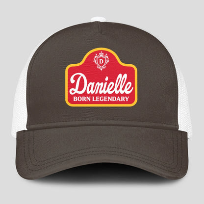 Born Legendary Charcoal Mesh Cap DANIELLE 13K1 C196PF
