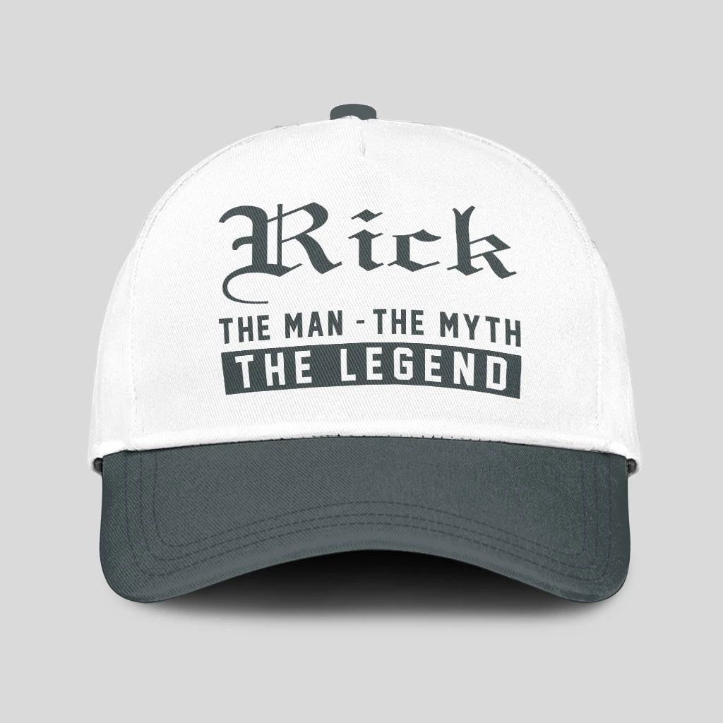 The Man The Myth The Legend Luxury Cap RICK 13K1 C39PF