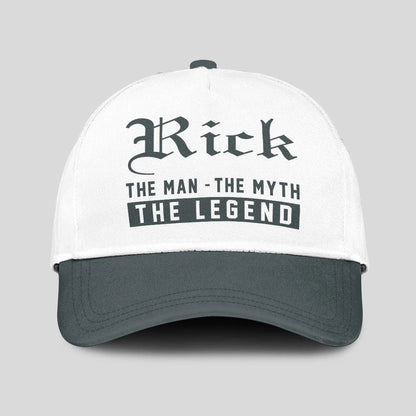 The Man The Myth The Legend Luxury Cap RICK 13K1 C39PF