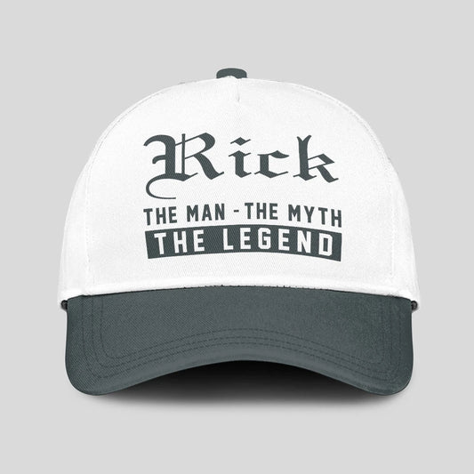 The Man The Myth The Legend Luxury Cap RICK 13K1 C39PF