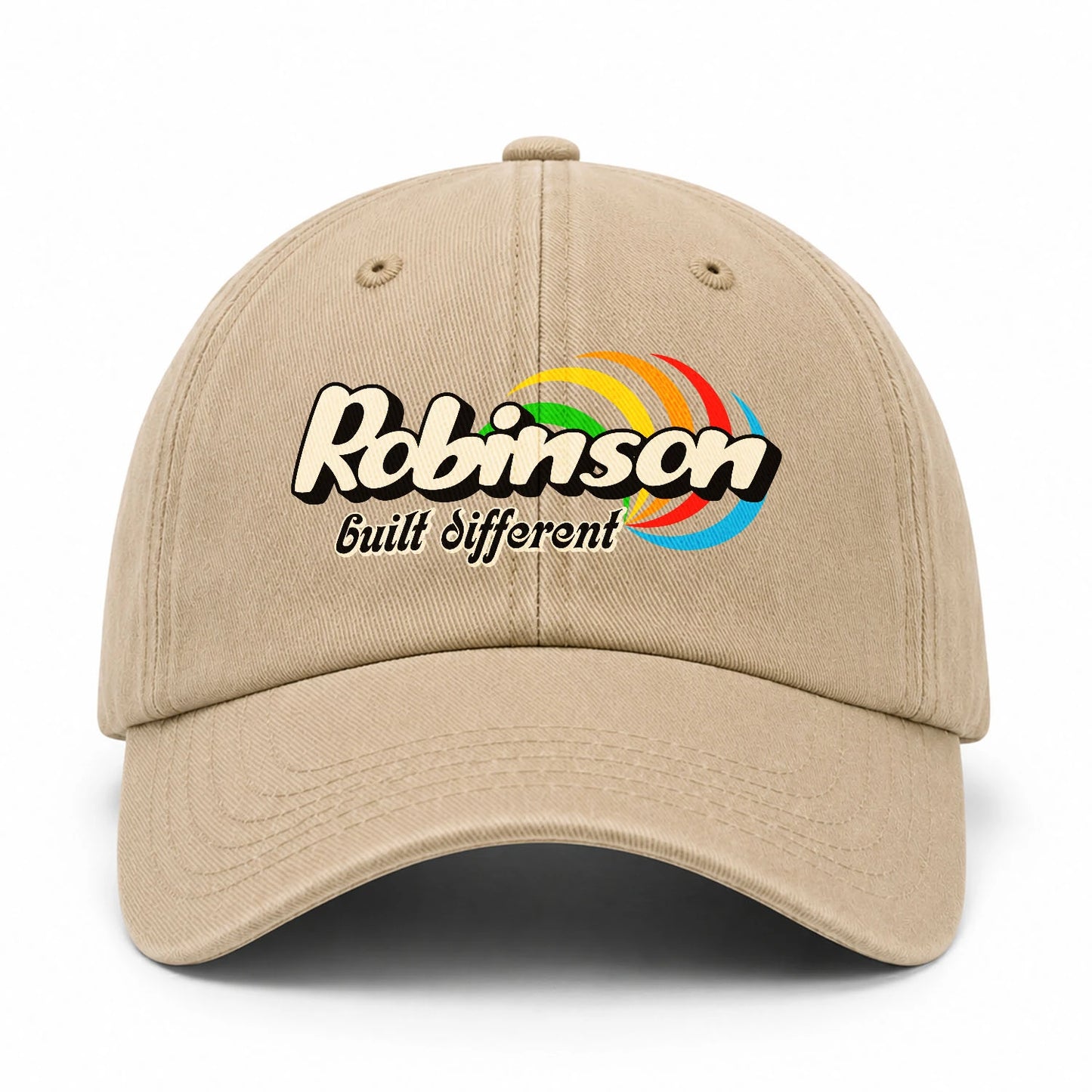 Your Name Built Different Retro Washed Cap ROBINSON 13K1 C55PF