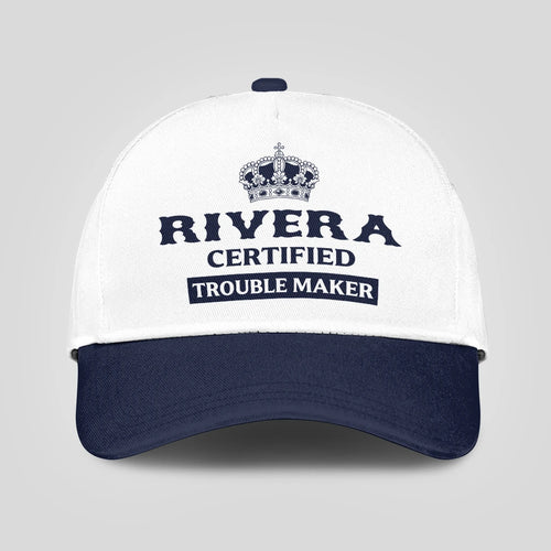 Certified Your Name Trouble Maker Washed Cap RIVERA 13K1 C148PF