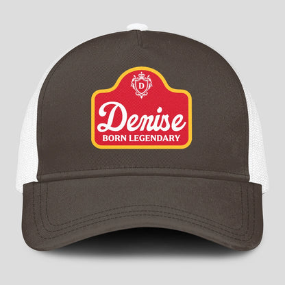 Born Legendary Charcoal Mesh Cap DENISE 13K1 C196PF