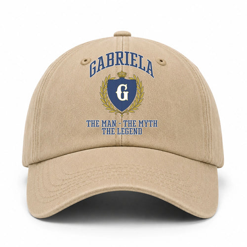 The Man The Myth The Legend Luxury Logo Cap GABRIELA 13K1 C34PF