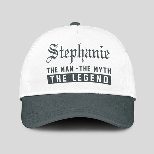 The Man The Myth The Legend Luxury Cap STEPHANIE 13K1 C39PF