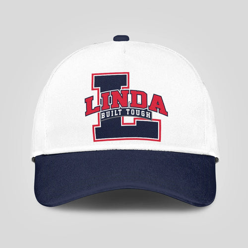 Built Tough Blue And White Baseball Cap LINDA 13K1 C103PF