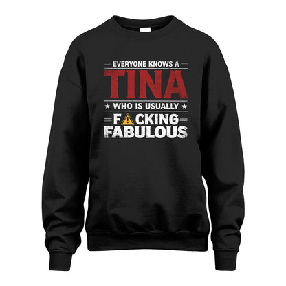 TINA 13K1-565 Everyone Know A/An Name Who Is Usually...