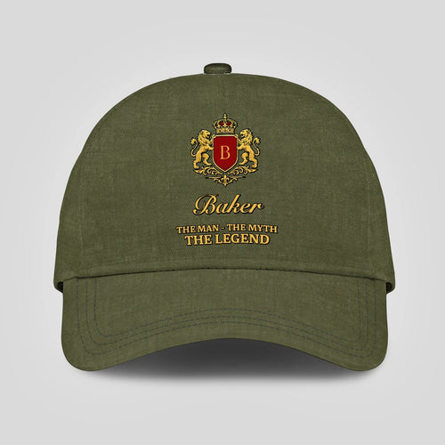 The Man The Myth The Legend Royal Olive Cap BAKER 13K1 C92PF
