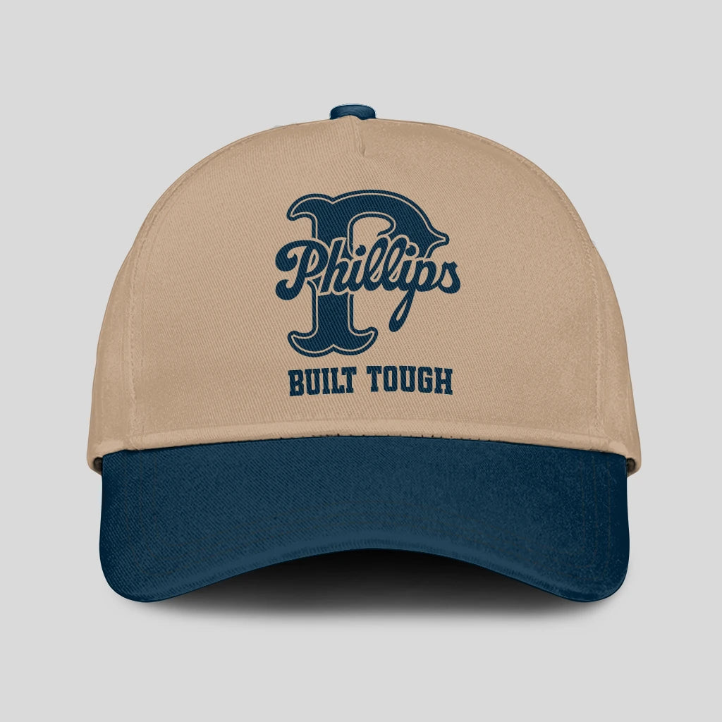Built Tough Sage Green And Beige Baseball Cap PHILLIPS 13K1 C102PF