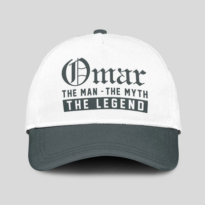 The Man The Myth The Legend Luxury Cap OMAR 13K1 C39PF
