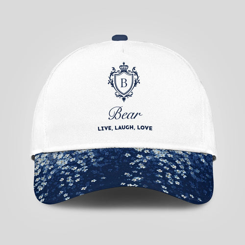 Live Laugh Love Floral Luxury Cap BEAR 13K1 C110PF