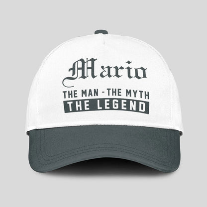 The Man The Myth The Legend Luxury Cap MARIO 13K1 C39PF