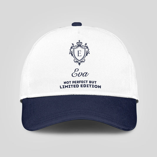 Not Perfect But Limited Edition Blue And White Luxury Cap EVA 13K1 C151PF