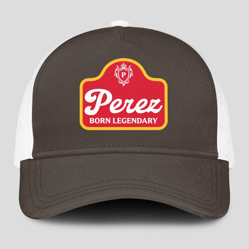 Born Legendary Charcoal Mesh Cap PEREZ 13K1 C196PF