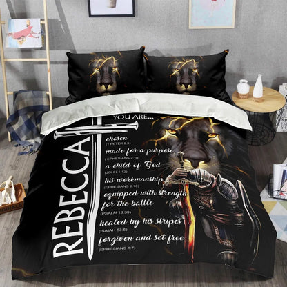 REBECCA Limited Edition Personalized Bedding Set 13K1-BS1