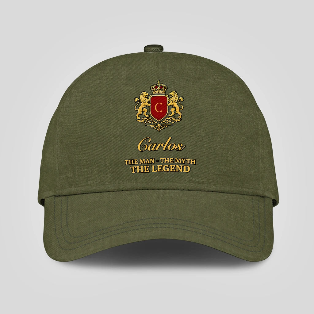 The Man The Myth The Legend Royal Olive Cap CARLOS 13K1 C92PF