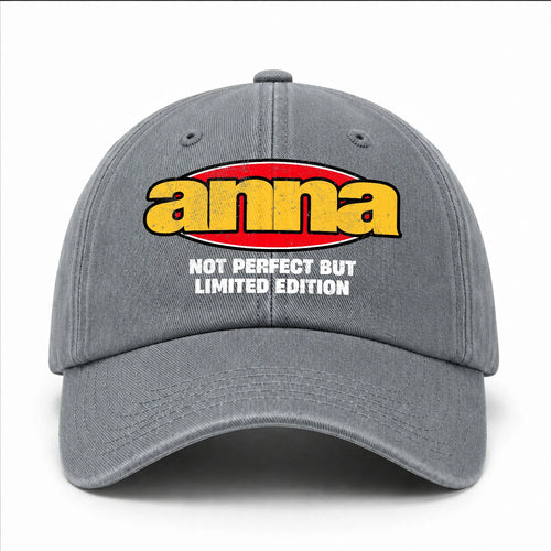 Your Name Not Perfect But Limited Edition Red Logo Washed Cap ANNA 13K1 C84PF