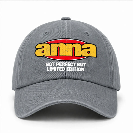 Your Name Not Perfect But Limited Edition Red Logo Washed Cap ANNA 13K1 C84PF