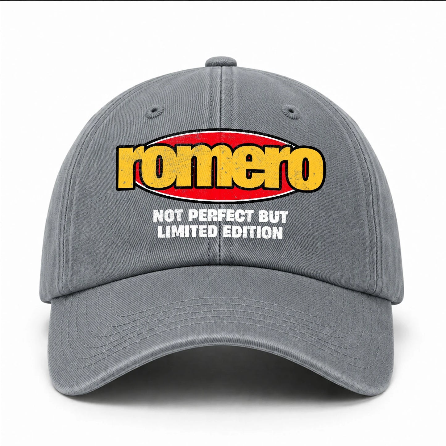 Your Name Not Perfect But Limited Edition Red Logo Washed Cap ROMERO 13K1 C84PF