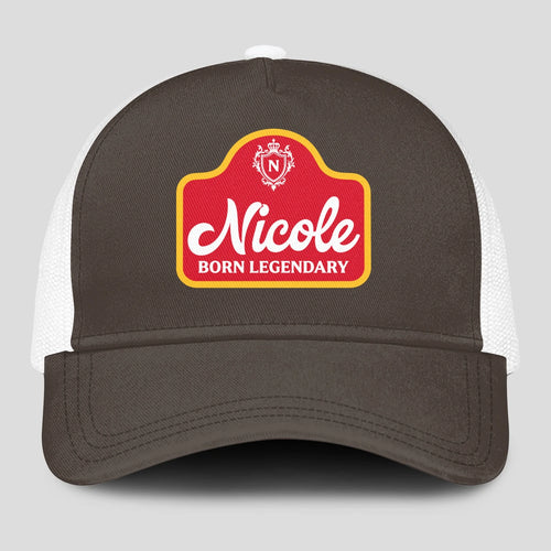 Born Legendary Charcoal Mesh Cap NICOLE 13K1 C196PF