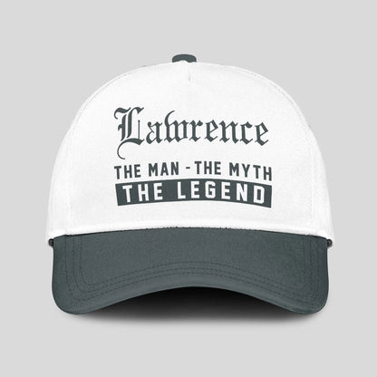 The Man The Myth The Legend Luxury Cap LAWRENCE 13K1 C39PF
