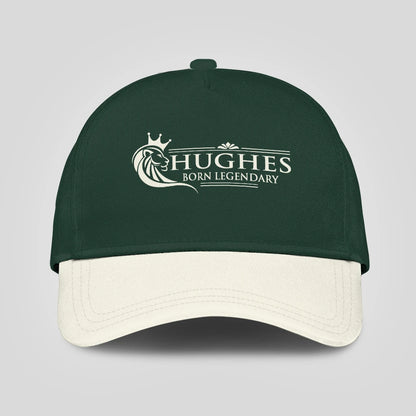 Born Legendary Lion Logo Sage Green And Beige Cap HUGHES 13K1 C182PF