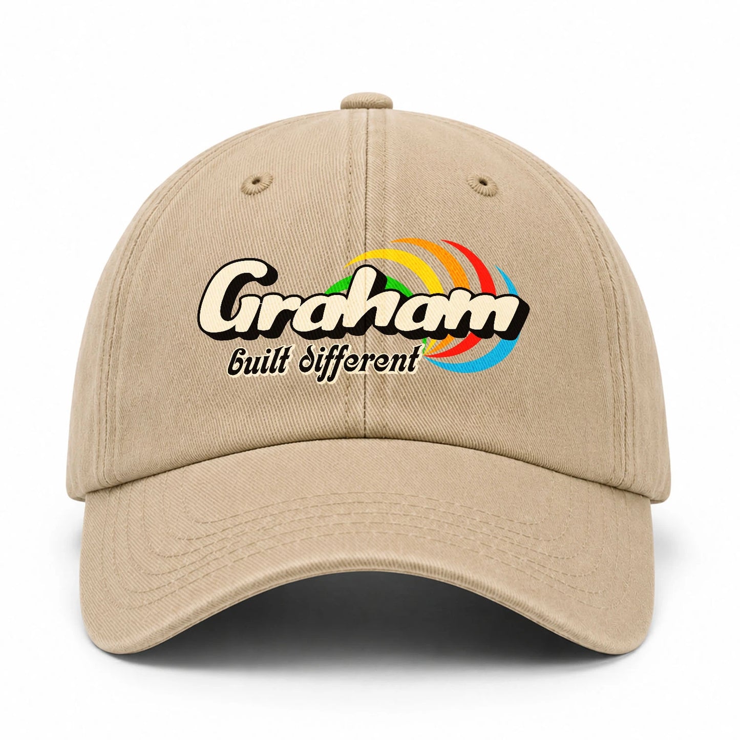 Your Name Built Different Retro Washed Cap GRAHAM 13K1 C55PF