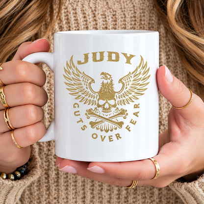 Guts Over Fear Eagle And Skull Mug JUDY 13K1 MG28