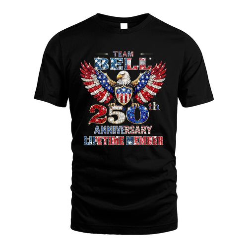 BEAR 13K1-523 Personalized "Team...Lifetime Member" America 250 Design